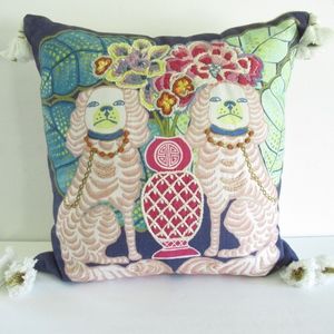 anthropologie dog pillow